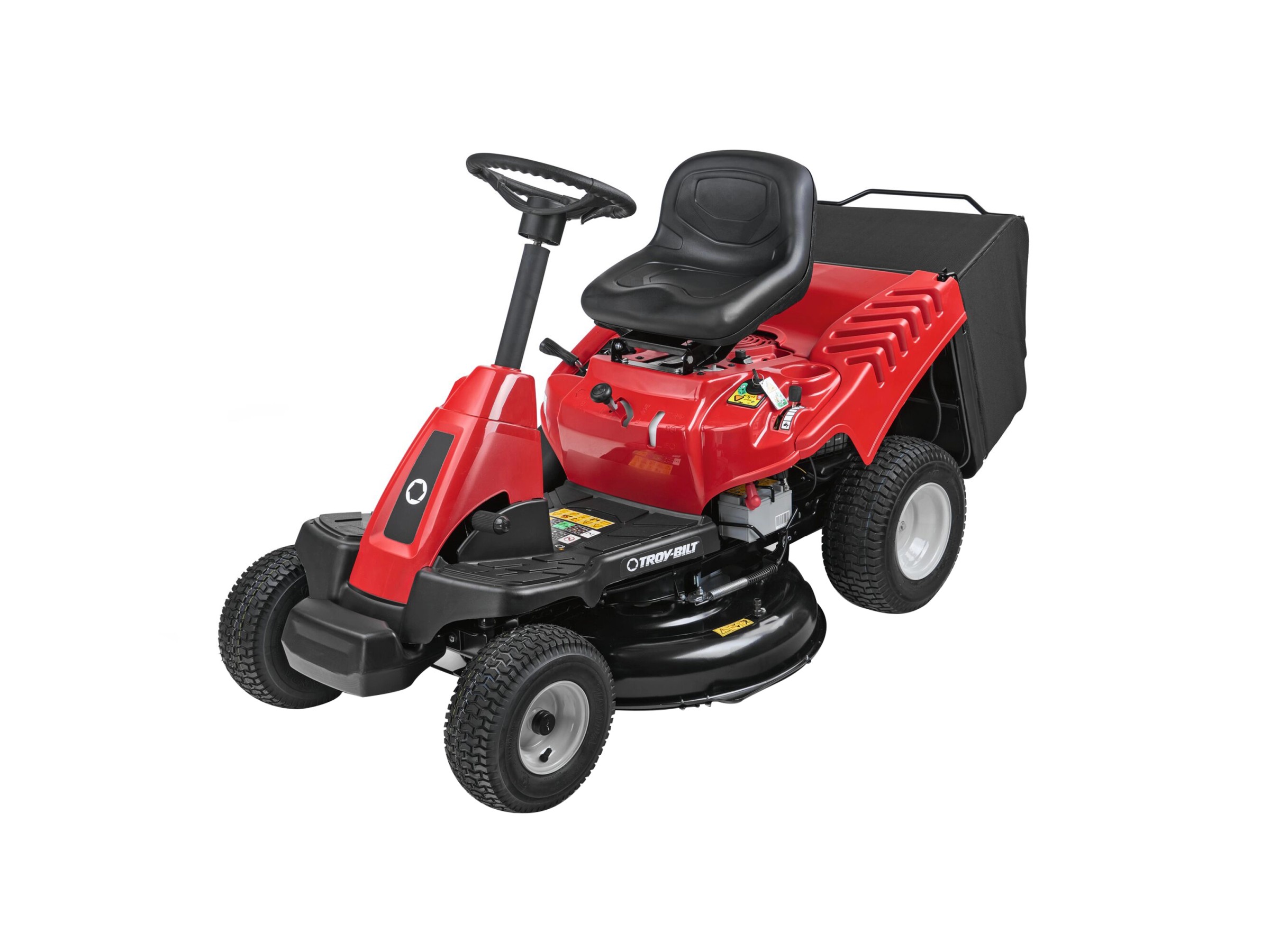 Troy-Bilt Mini-Rider 76T-R Heckauswurf-Aufsitzmäher | 76 cm & 150L Fangkorb