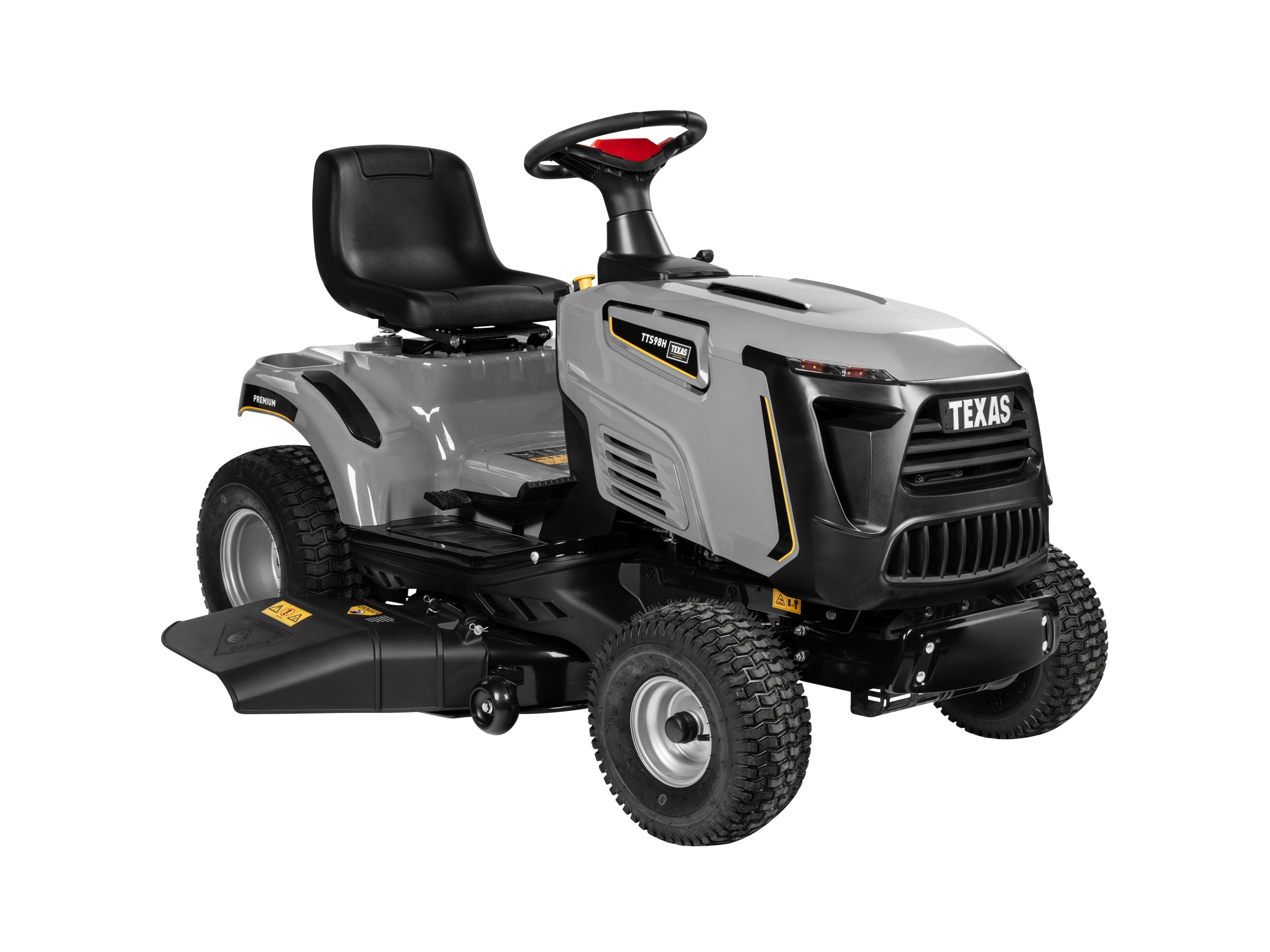 Texas Premium TTS98H Rasentraktor - 98 cm Heckauswurf