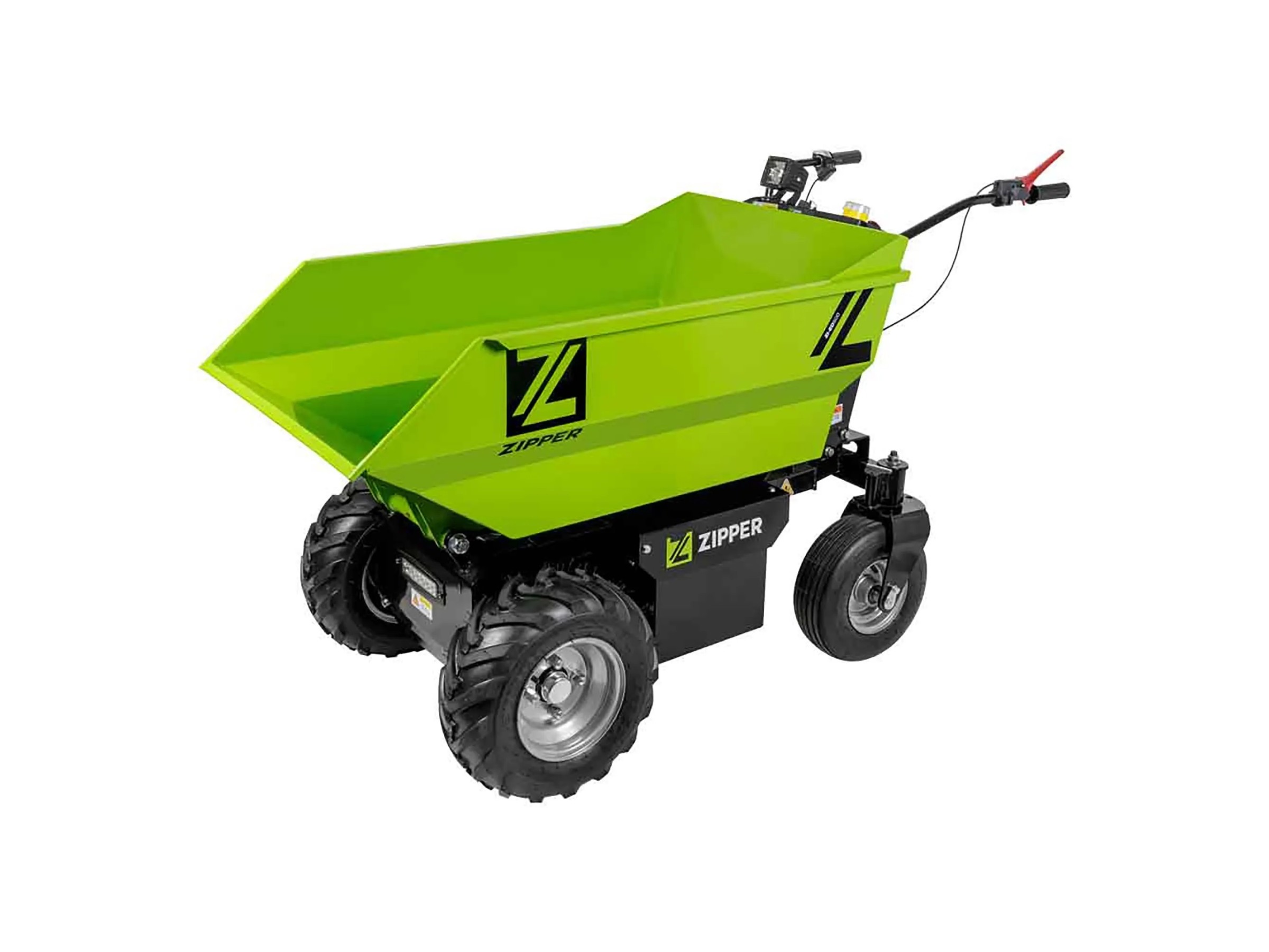Zipper Elektro-Rad Dumper ZI-ED500 Grün-Schwarz