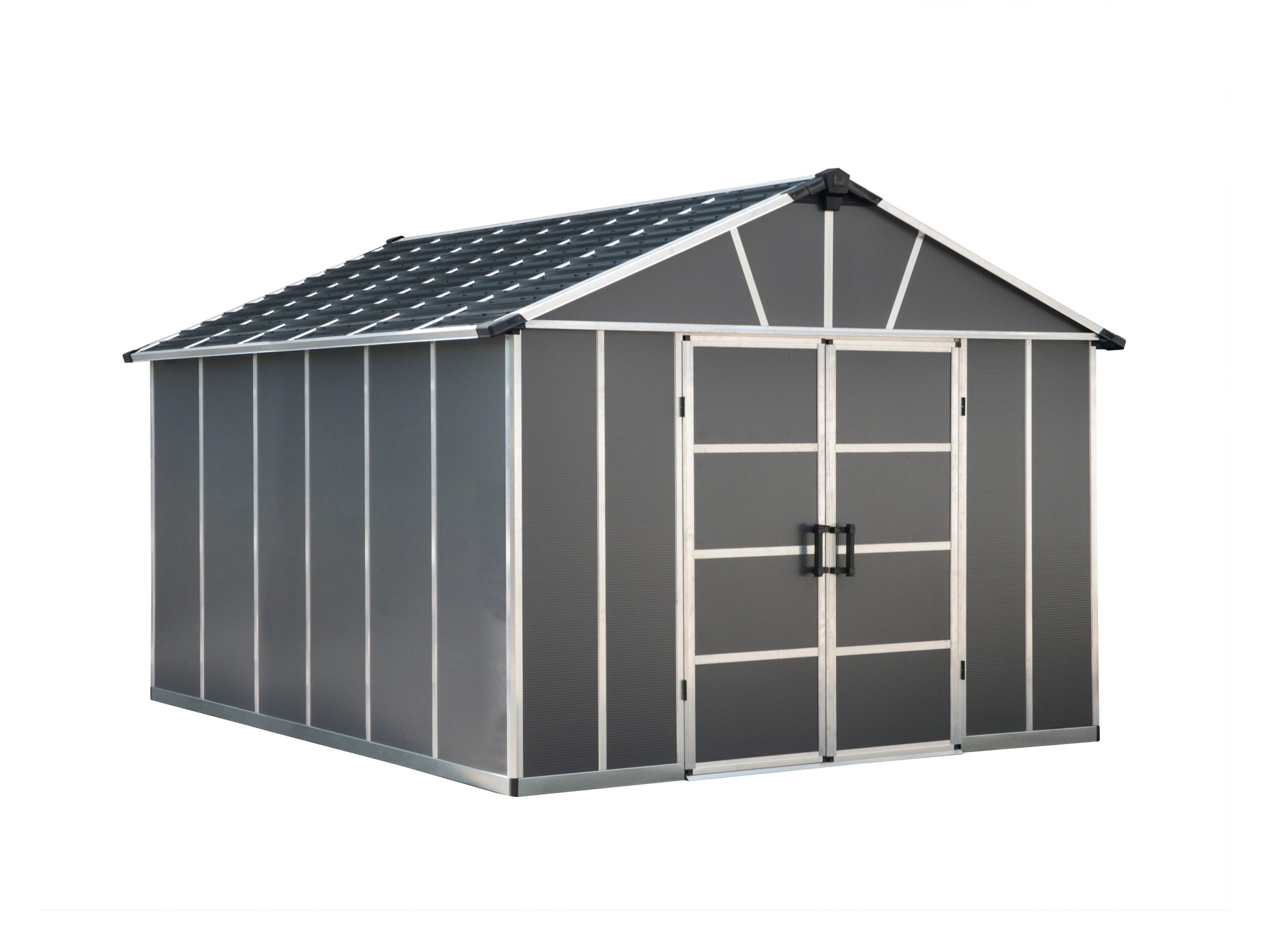 Palram - Canopia Kunststoff-Gartenhaus Yukon 3.3 x 4 Satteldach