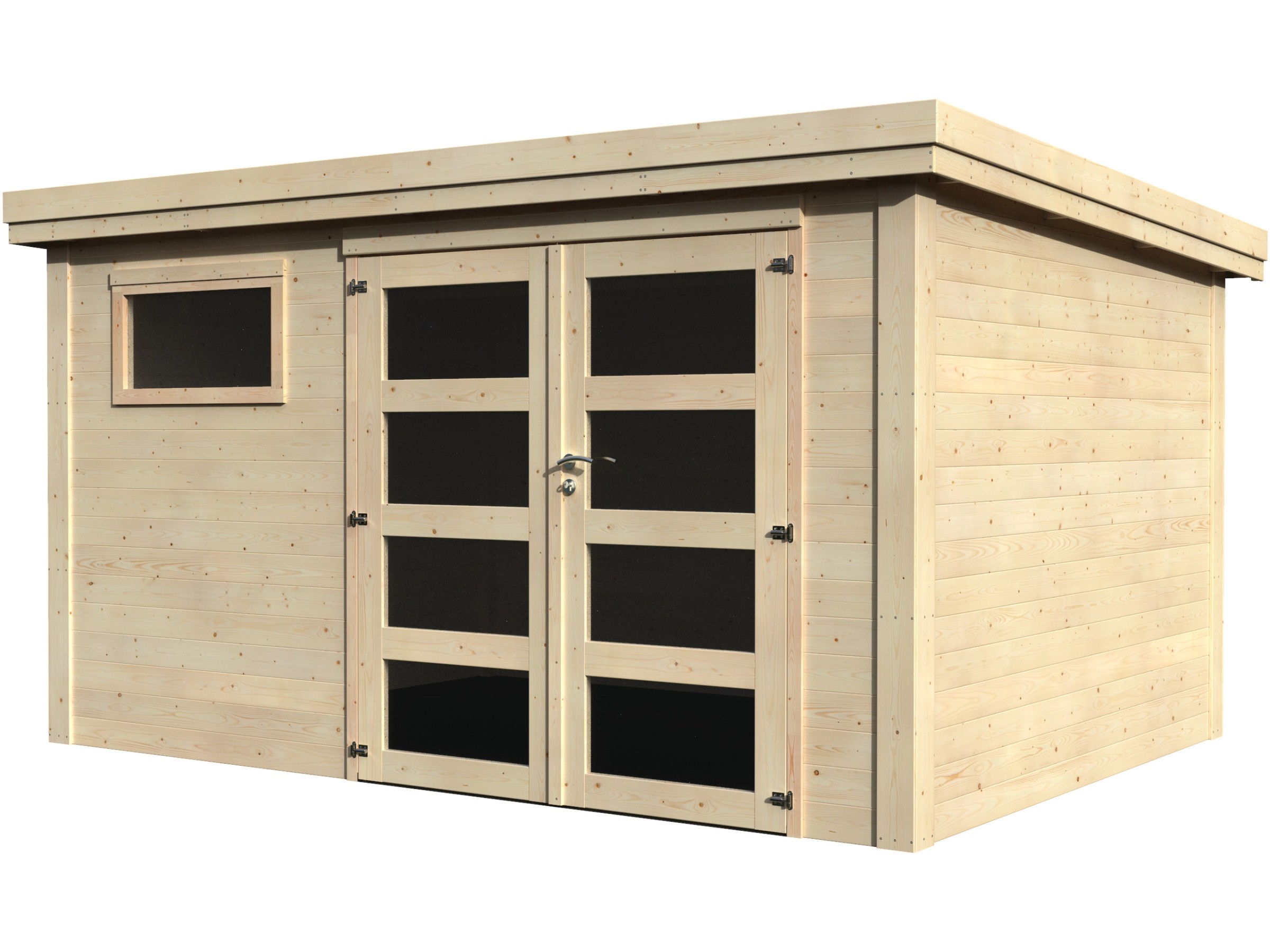 Decor et Jardin Holz-Gartenhaus Paolo Natur 390 x 305 cm