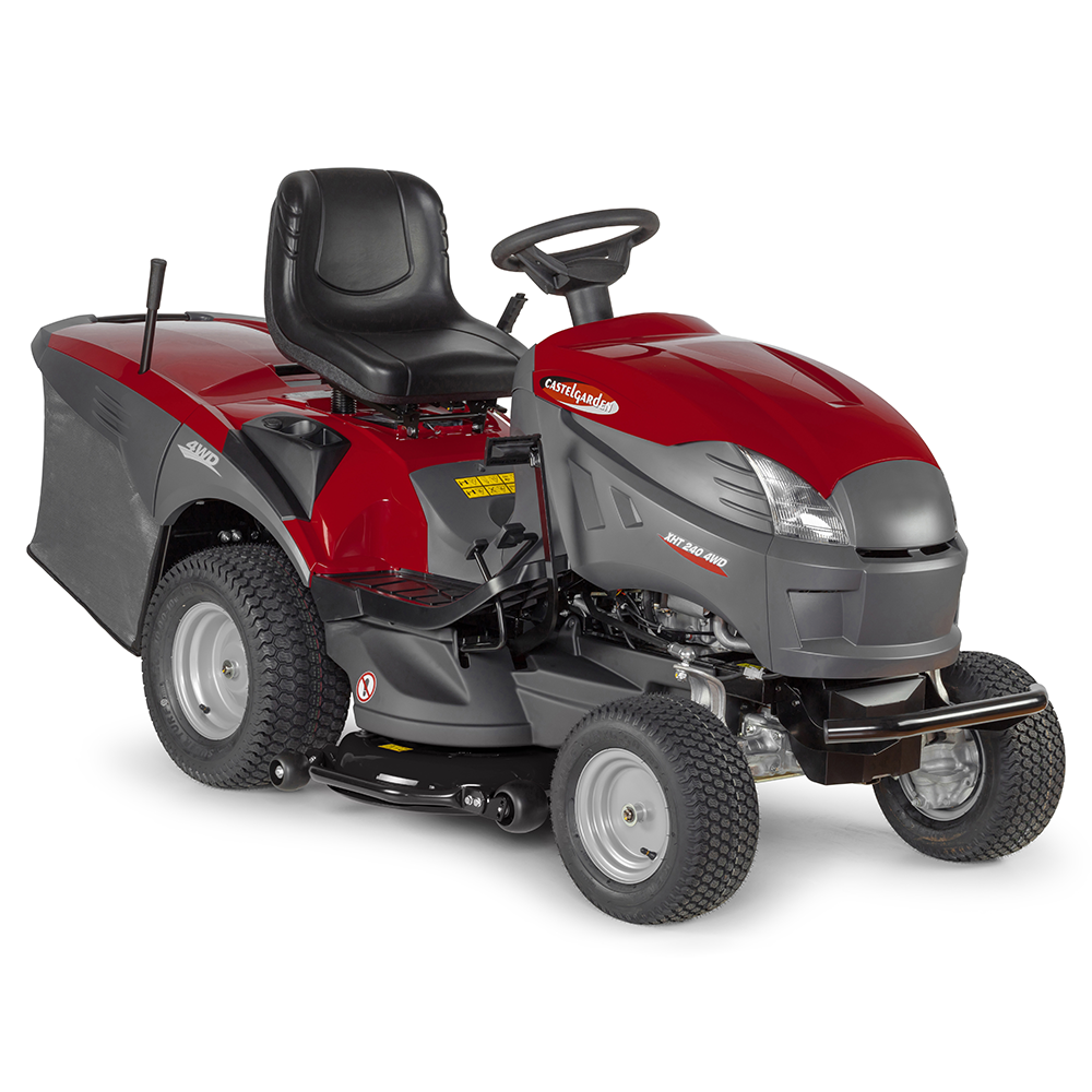 Castelgarden XHT 240 4WD - Rasentraktor - Allradantrieb - Hydrostatgetriebe - Fangkorb - Mulchfunktion