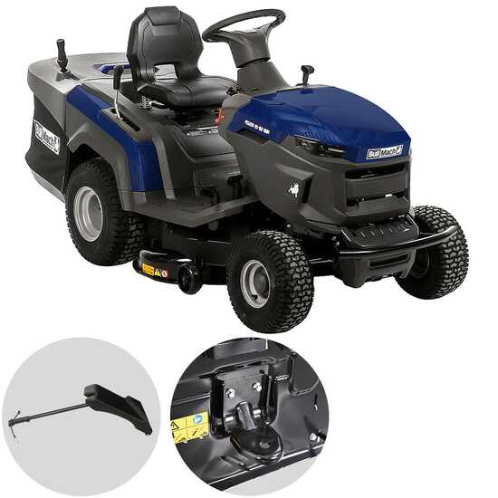 BullMach Pegaso 95-160 RMH - Rasentraktor - Hydrostatgetriebe - Fangkorb - Mulchfunktion
