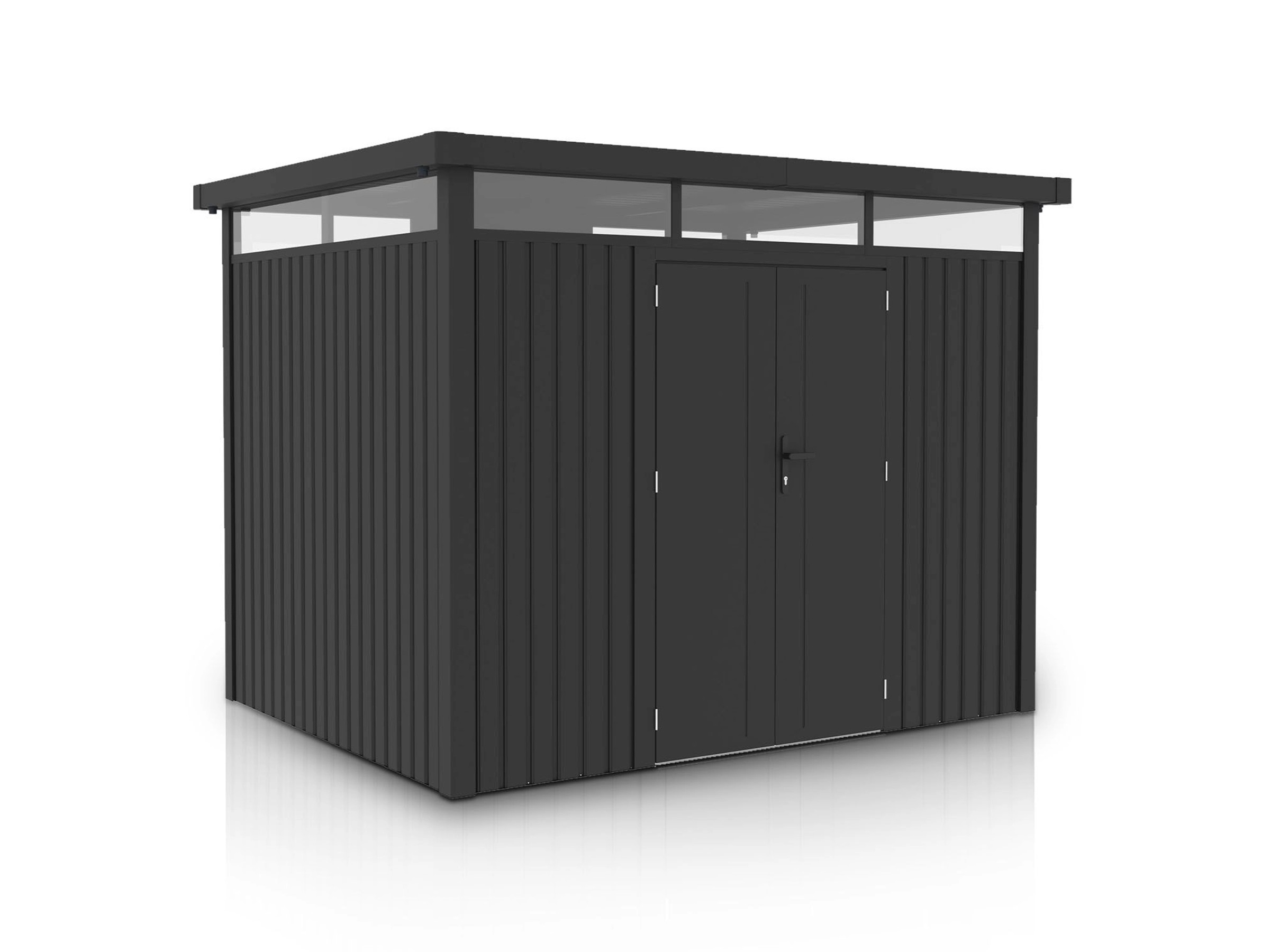 Juskys Gerätehaus Luzern L 7,8 m² Anthrazit