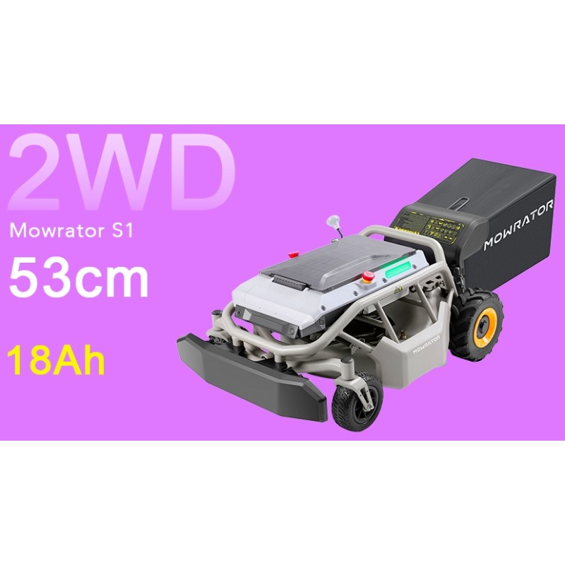 Ferngesteuerter Mähroboter MOWRATOR S1 ADVANCED, Schnittbreite 53 cm