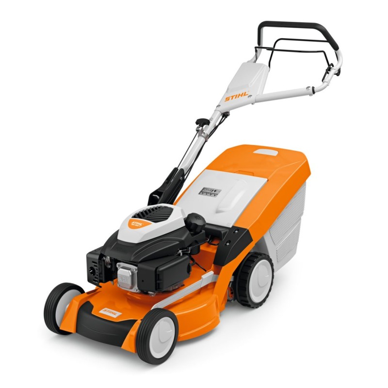Benzin-Rasenmäher STIHL RM650T 173ccm 48cm Schnitt 70 L Fangkorb Radantrieb