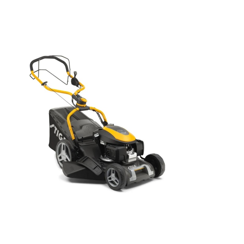 STIGA Combi 753 V 167 ccm 51 cm Schnitt 4-in-1 Benzin-Rasenmäher mit Radantrieb