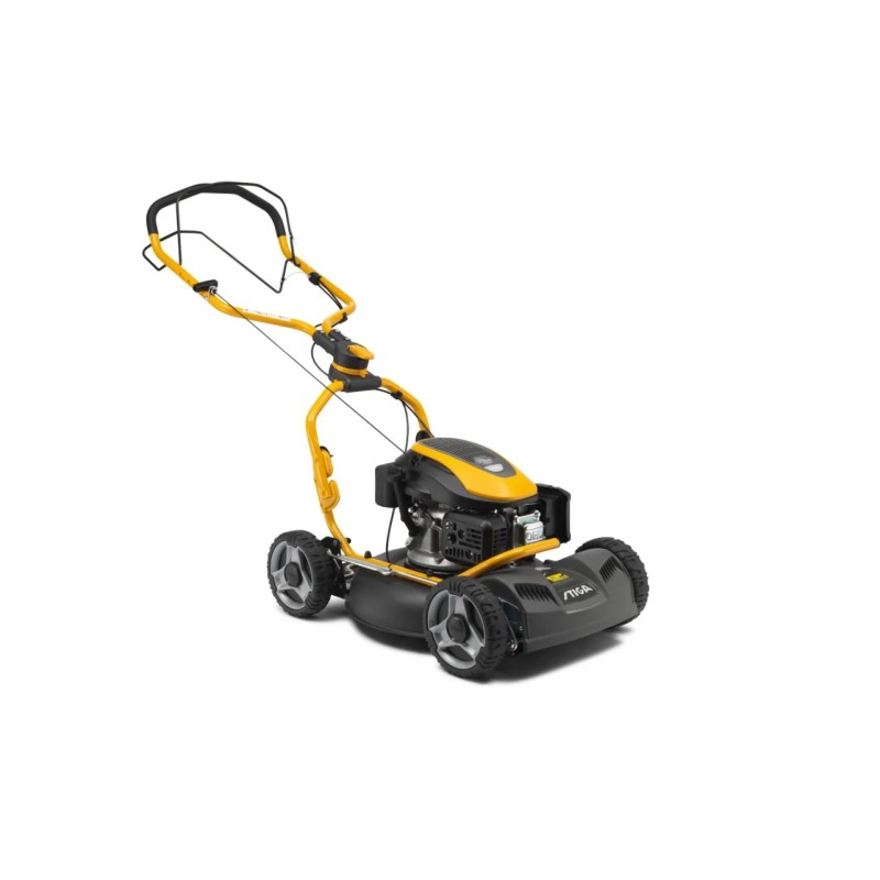 STIGA Multiclip 750 S 166 ccm Benzin-Rasenmäher 48 cm Mulchmäher Radantrieb
