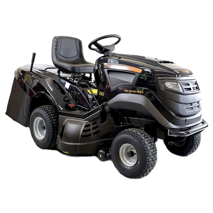 BLACK EDITION® PRO 220/102 Twin HK Rasentraktor | V-Twin, 102 cm & 300L