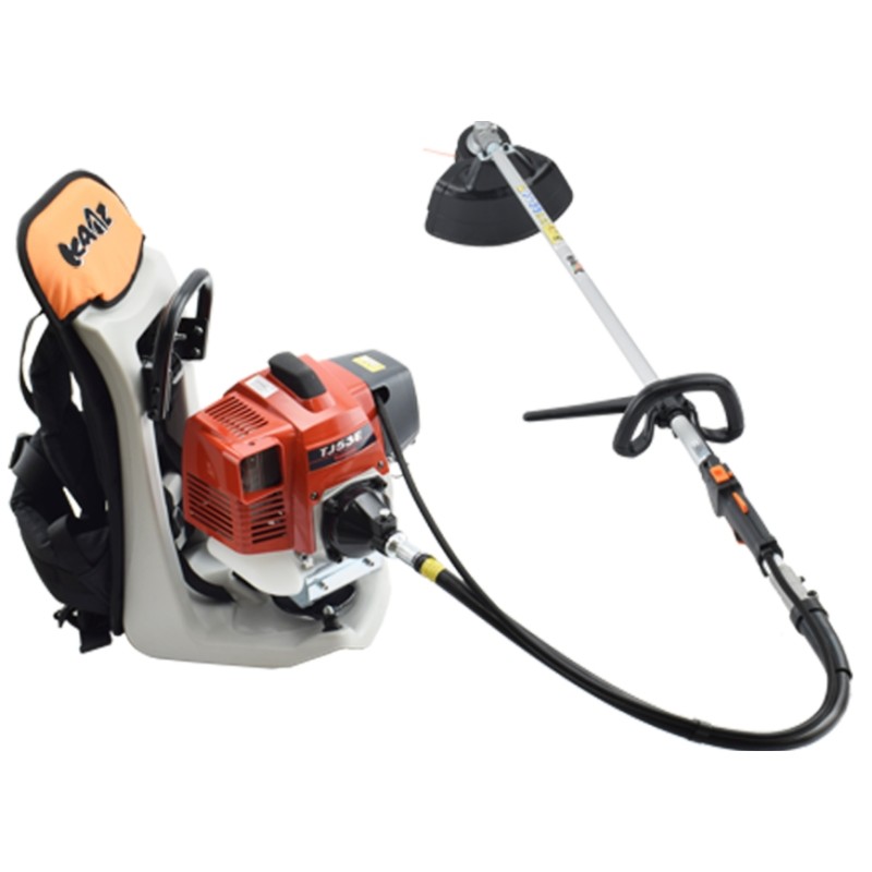 Rückentragbare Motorsense KVR 530 Z KAAZ mit KAWASAKI TJ 53E Motor 53,2 ccm