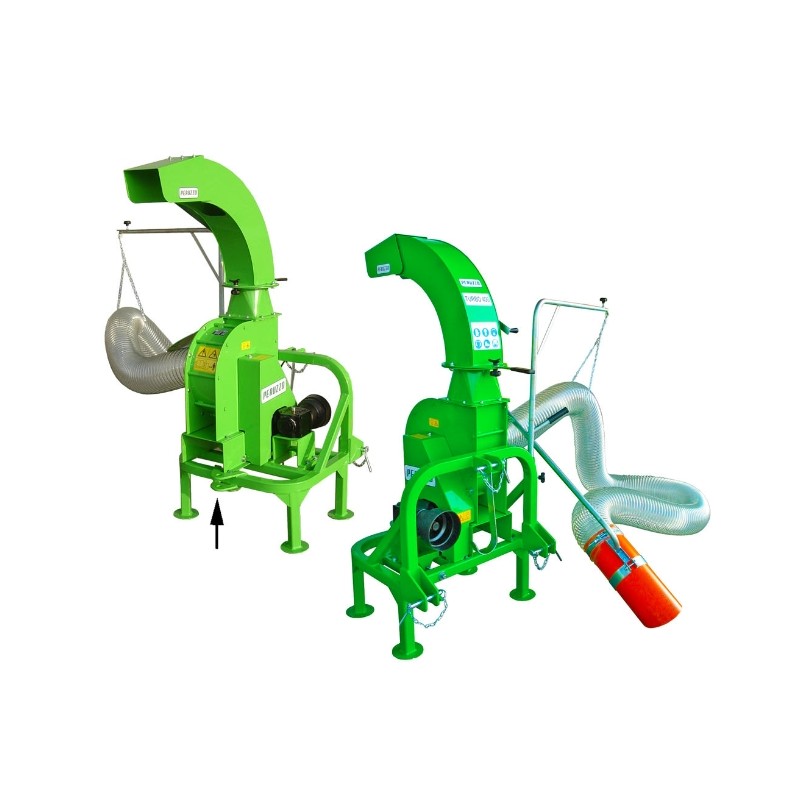 PERUZZO TURBO 400 Profi-Gras- und Laubsauger 3-Punkt-Anbau