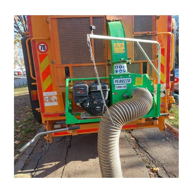 PERUZZO TURBO 400 Profi-Laubsauger B&S Motor 13 PS