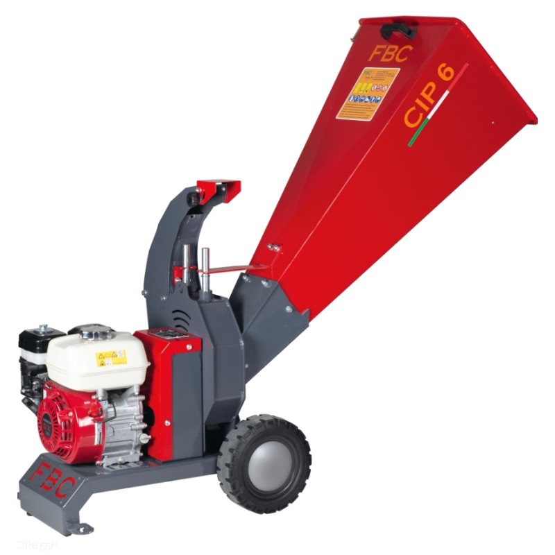 Zerkleinerer FBC CIP.6.55H Motor Honda GX 160 cc 1 Messer 4 Hämmer