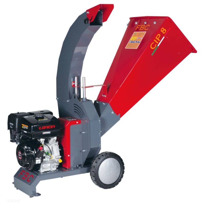 Bio-Häcksler FBC CIP.8.13A Loncin G390F Motor 1 Messer 6 Hämmer
