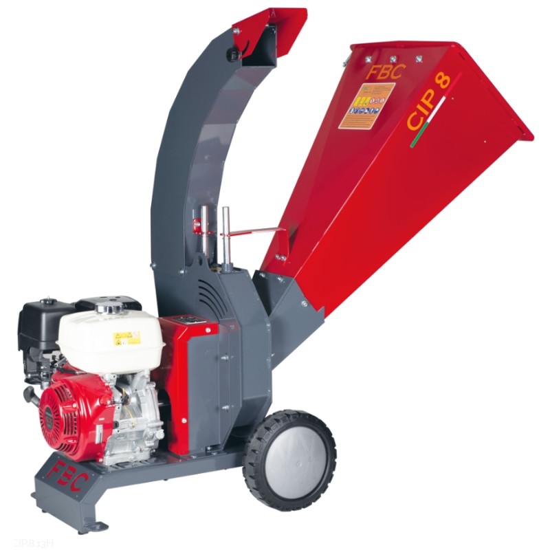 Biohäcksler FBC CIP.8.13H Motor Honda GX 390 cc 1 Messer 6 Hämmer