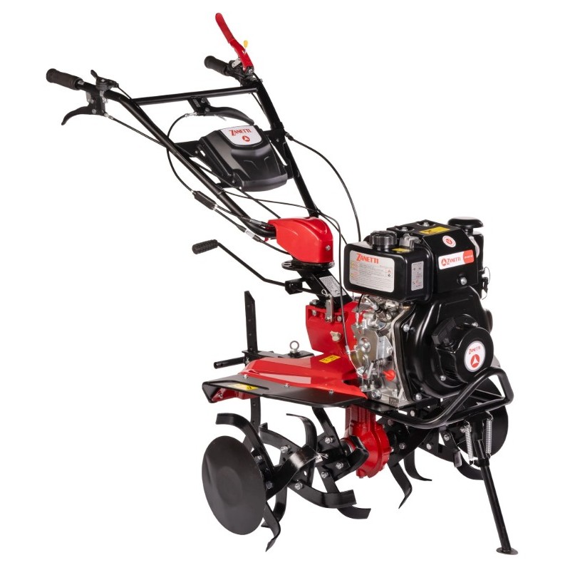 Diesel-Bodenfräse ZANETTI ZDT60.21SC 247cc 3,3kW Standard-Bodenfräse 90cm