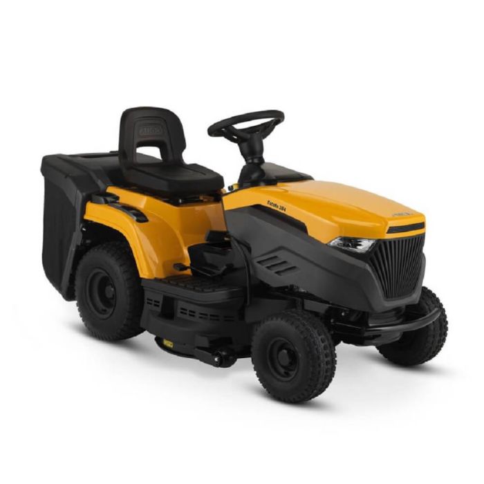 Stiga Estate 384 SE Rasentraktor mit Elektro-Heckfangkorb
