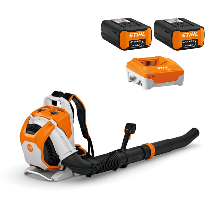STIHL BRA 500 Akku-Rückenbläser | Set mit 2x AP 500 S & Ladegerät