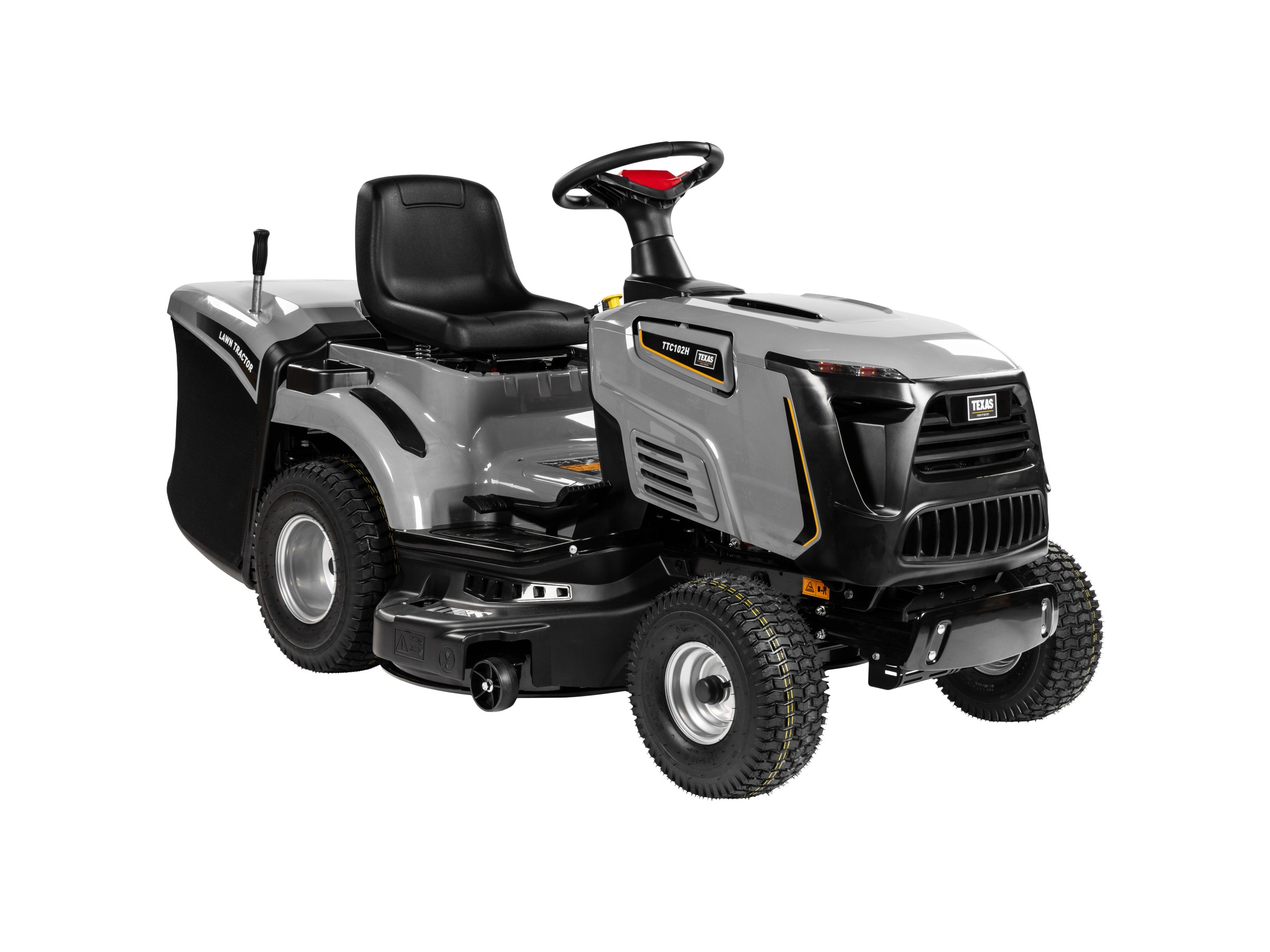 Texas Premium TTC102H Traktor mit Doppel-Heckfangkorb