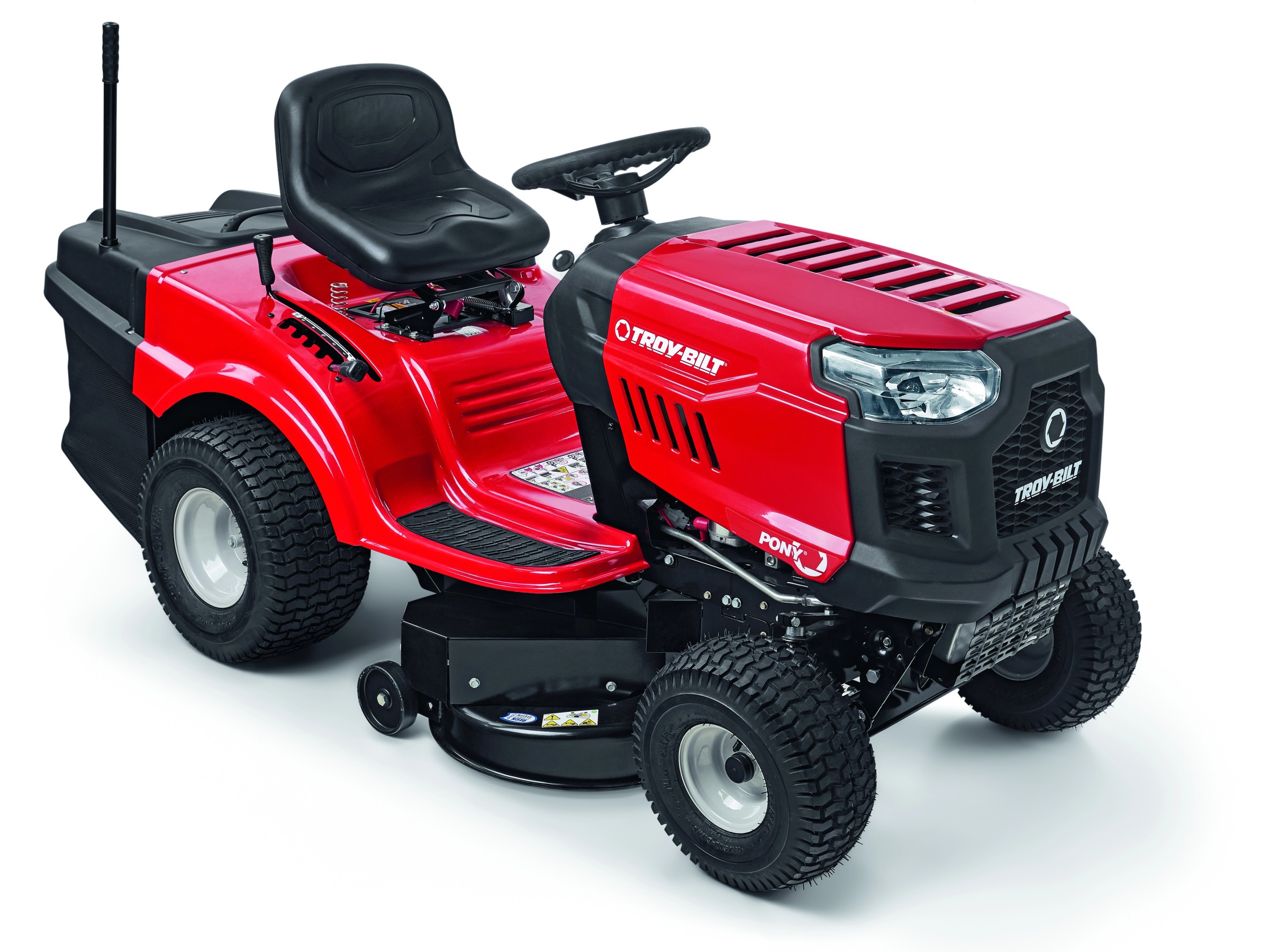 Troy-Bilt Pony 92T-R - Zuverlässiger Heckfangkorb-Traktor