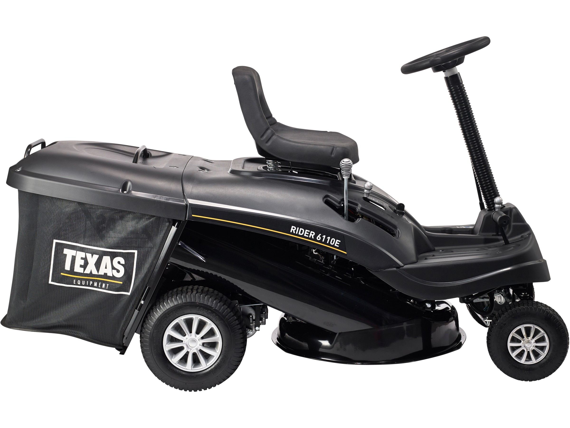 Texas Rider 6100ES Aufsitzmäher | E-Start, 61 cm & 150L Fangbox