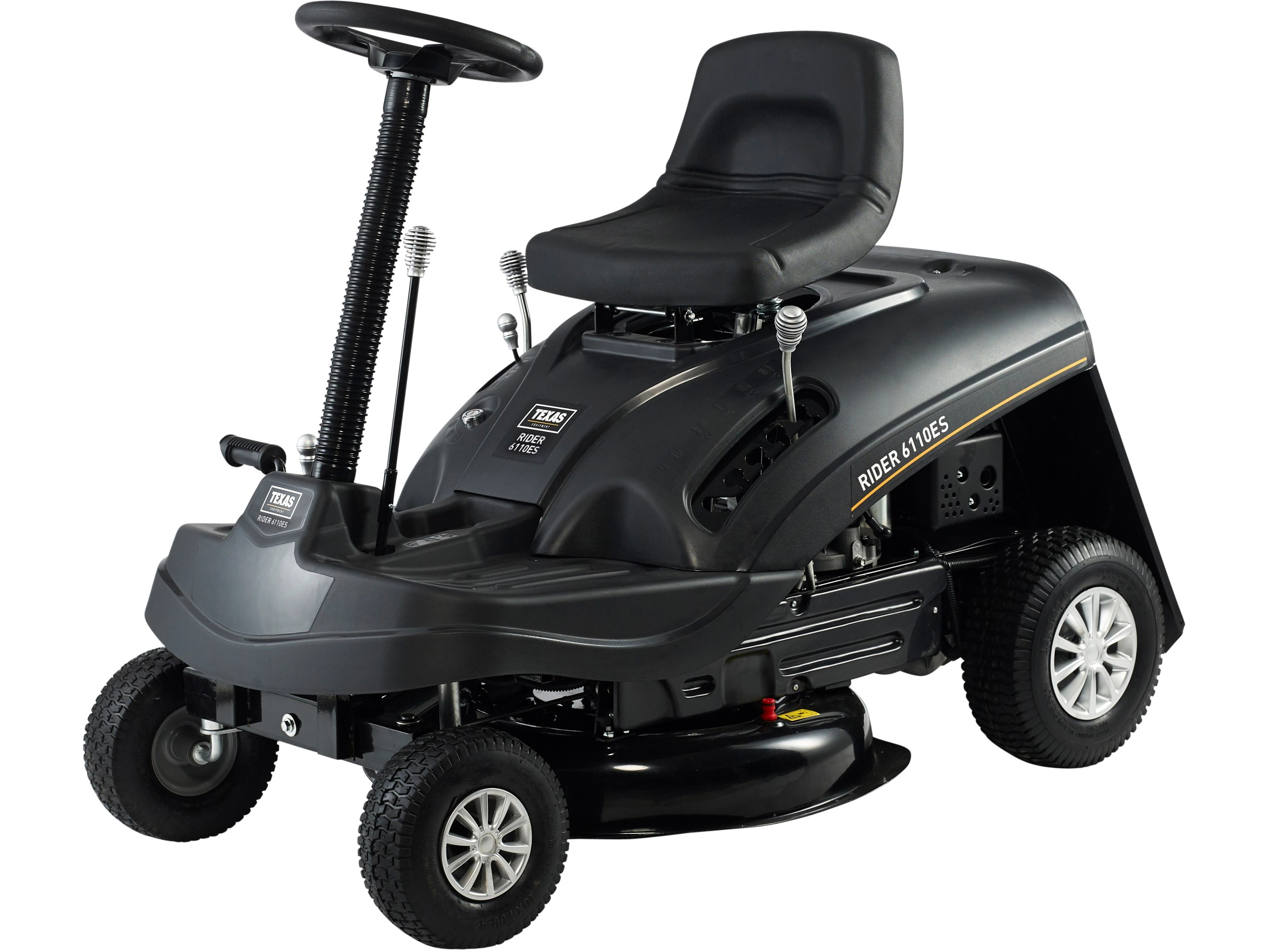 Texas Rider 7600 Aufsitzmäher | 76 cm, Seitenauswurf & Mulch-Kit