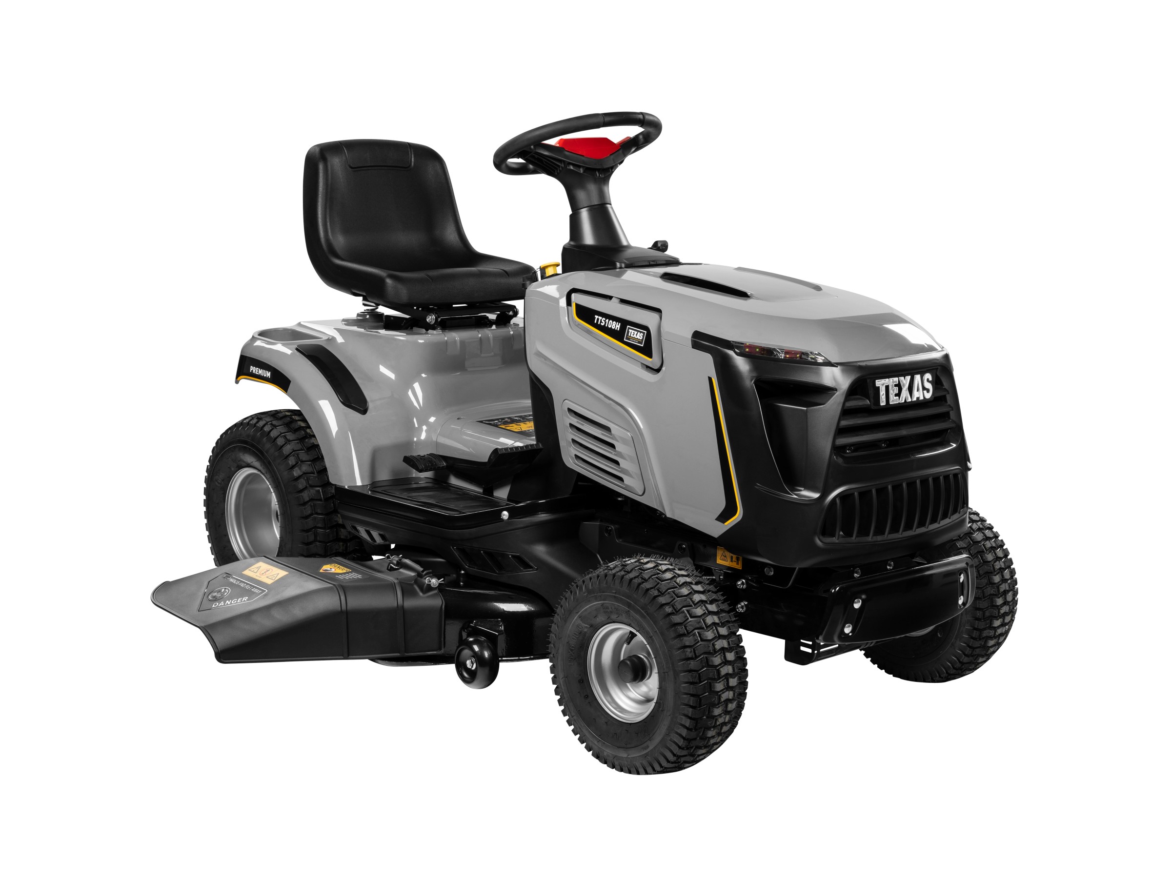Texas Premium TTS108H - 108 cm Heckauswurf & Hydrostat